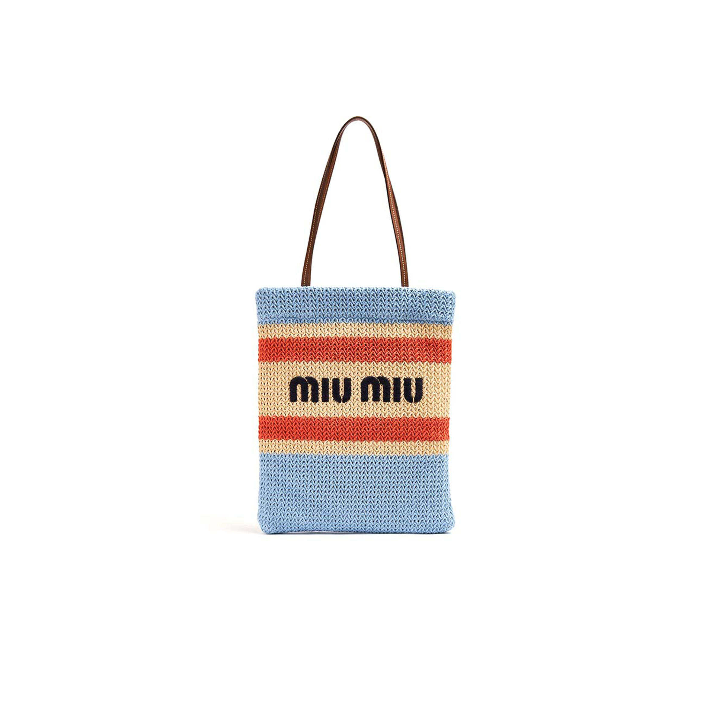 MIU MIU CROCHET TOTE BAG 5BG248 (38*30cm)